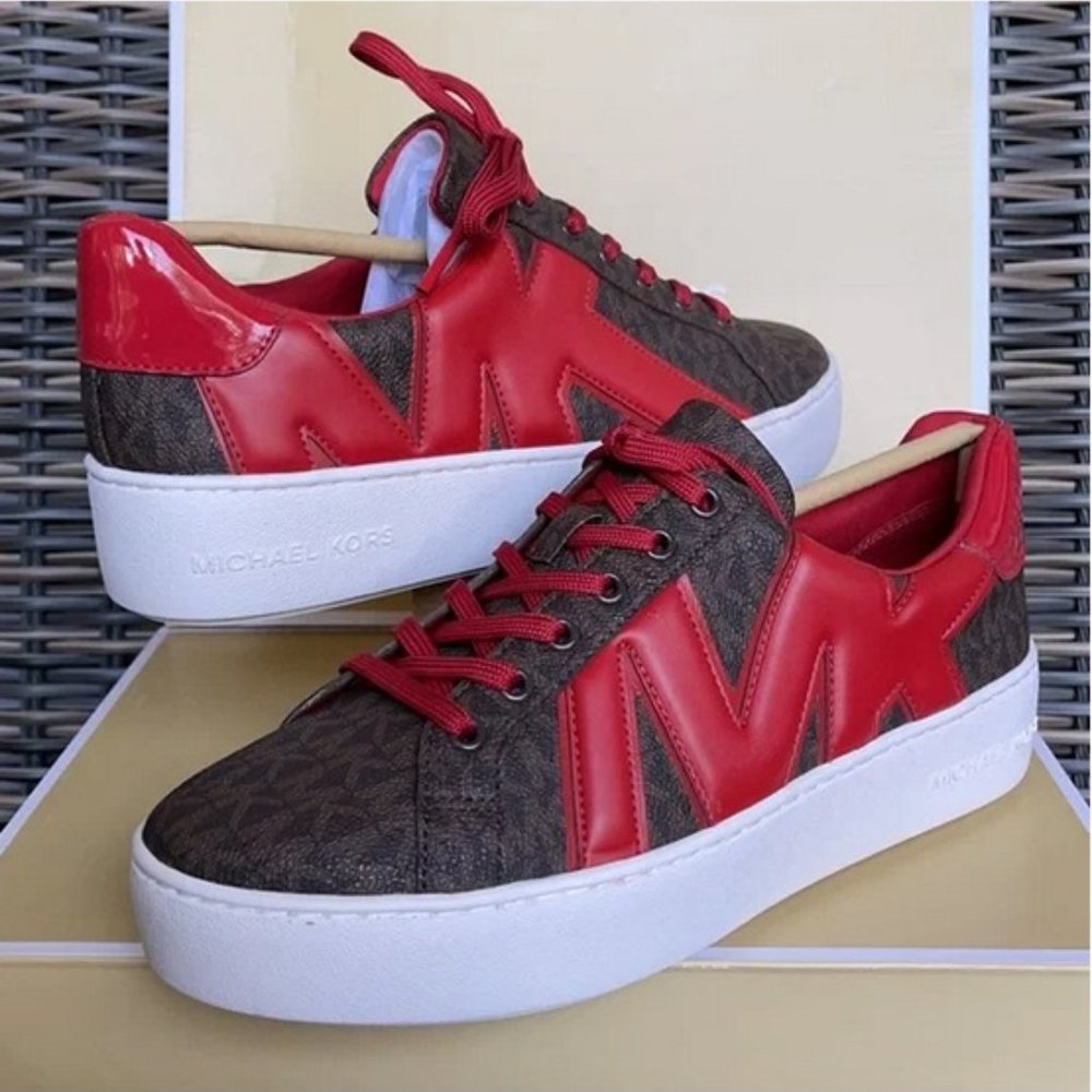 Michael Kors Poppy Lace Up MK Sig Small WMNS